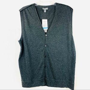 Kenneth Cole Reaction Buttoned Down V-Neck Vest